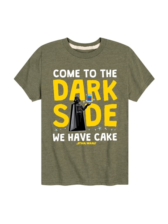 - Come To The Dark Side Boys' Short Sleeve Graphic T-Shirt