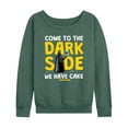 thumbnail image 1 of Star Wars - Come To The Dark Side - Women's French Terry Pullover Long Sleeve Shirt, 1 of 4