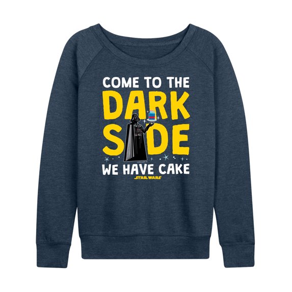 Star Wars - Come To The Dark Side - Women's French Terry Pullover Long Sleeve Shirt