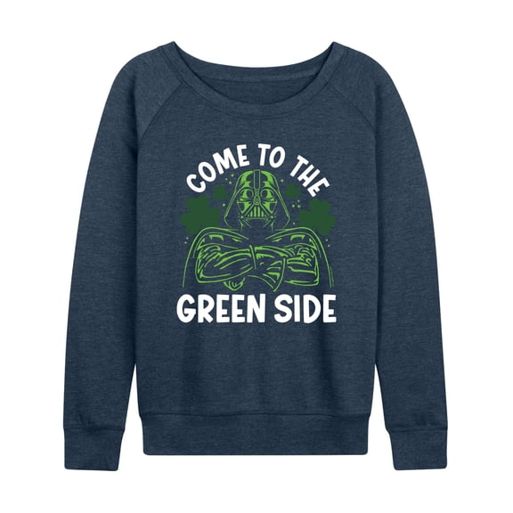 Star Wars - Come To The Green Side Darth Vader - Women's French Terry Long Sleeve Pullover