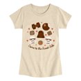 thumbnail image 1 of Star Wars - Come to the Sweet Side Fitted Short Sleeve Graphic T-Shirt, 1 of 4
