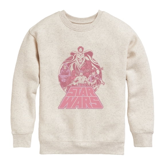 Star Wars - Comic Group Graphic Long Sleeve Fleece Sweatshirt