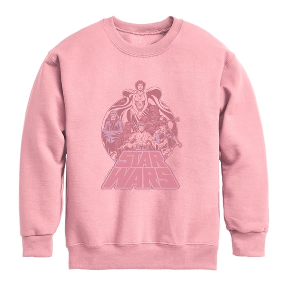 Star Wars - Comic Group Boys' Graphic Long Sleeve Fleece Sweatshirt