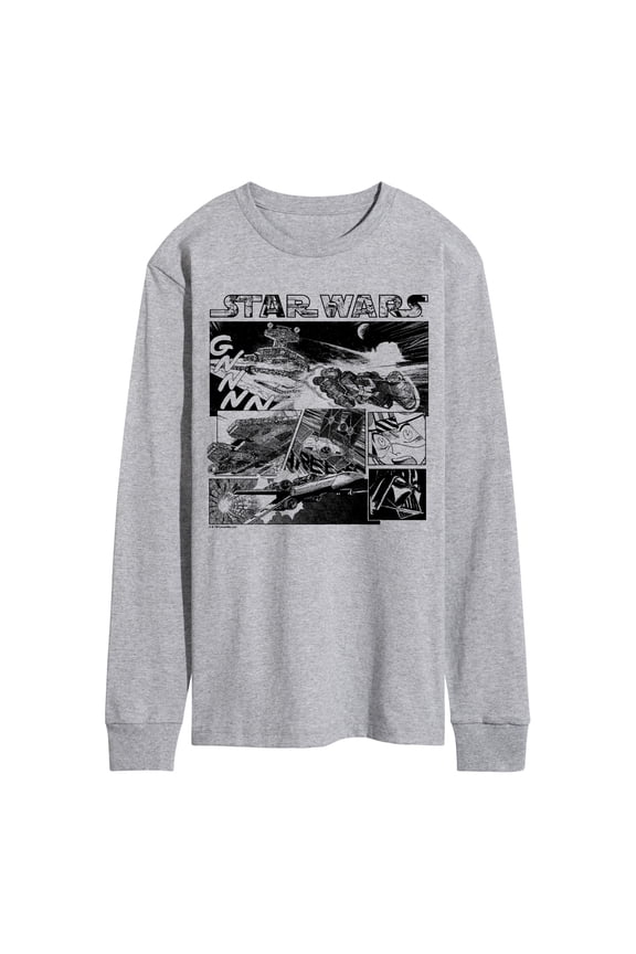 - Comic Panel - Men's Long Sleeve Tee