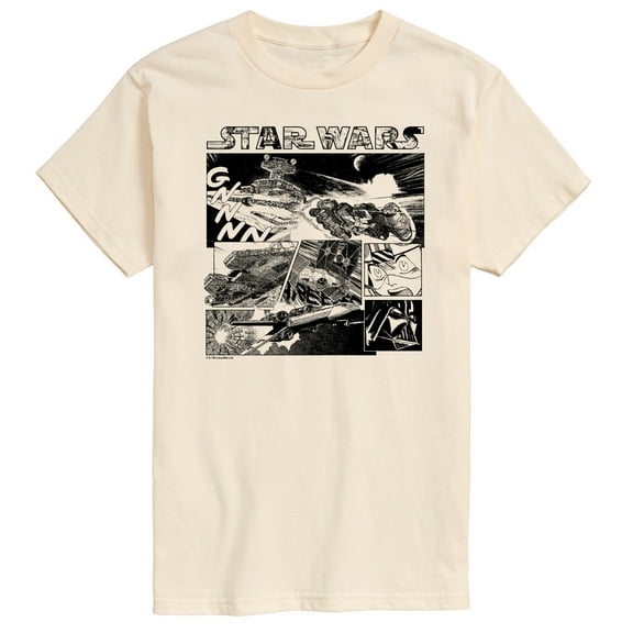 Star Wars - Comic Panel - Men's Short Sleeve Tee