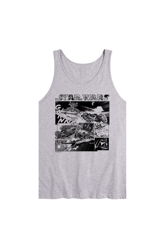 - Comic Panel - Men's Sleeveless Graphic Tank