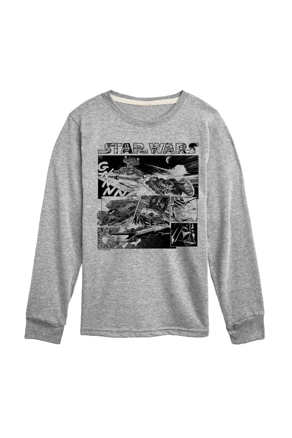 - Comic Panel - Toddler And Youth Long Sleeve Tee