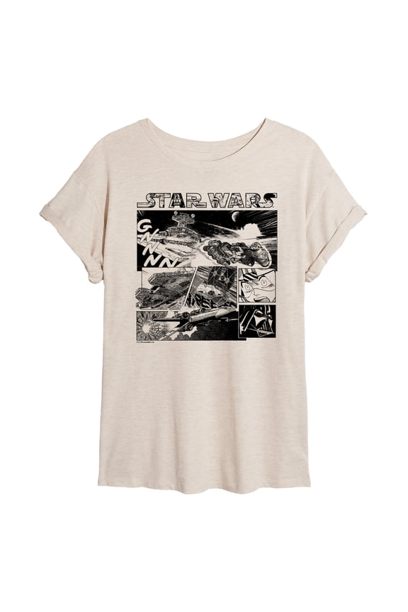 - Comic Panel - Women's Oversized Tee