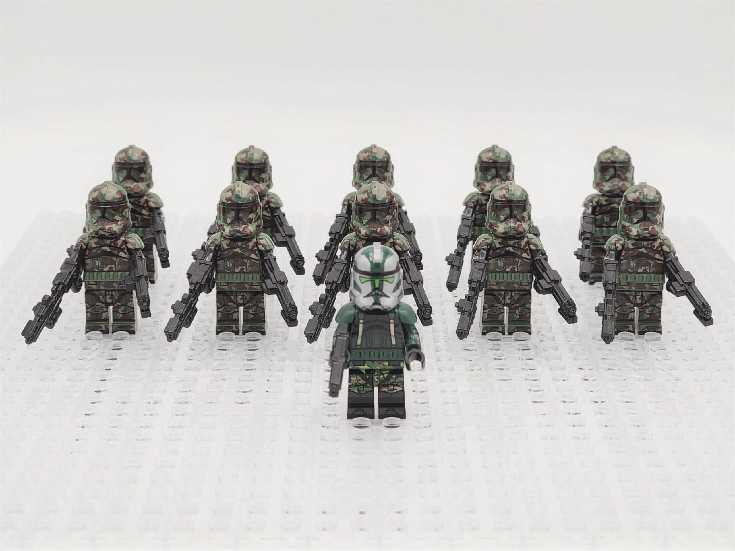 Star Wars Commander Gree Kashyyyk Custom Clones x11 Minifigures Set