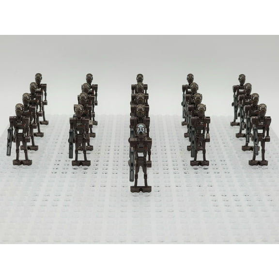 Star Wars Commando Droids + Captain 21 Minifigures Set