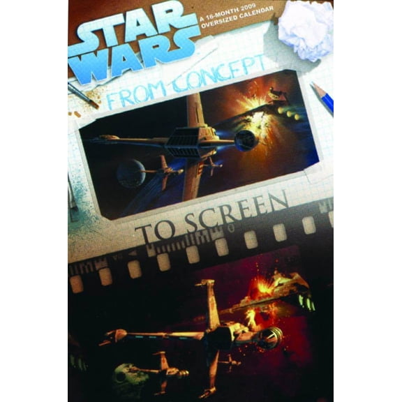 Star Wars Concept to Screen Calendar 2009