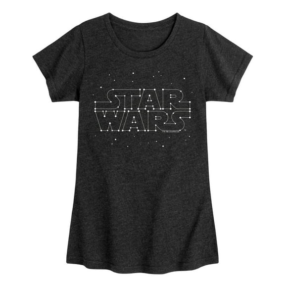 Star Wars - Constellation - Toddler And Youth Girls Fitted Short Sleeve Tee
