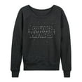 thumbnail image 1 of Star Wars - Constellation Logo - Women's French Terry Pullover Sweatshirt, 1 of 4