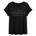 thumbnail image 1 of Star Wars - Constellation Logo - Women's Oversized Tee, 1 of 5