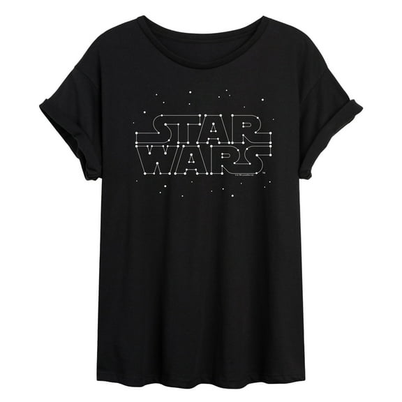 Star Wars - Constellation Logo - Women's Oversized Tee