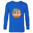thumbnail image 1 of Star Wars Coruscant The Capital of the Galaxy - Long Sleeve T-Shirt for Men - Customized-Royal, 1 of 5