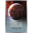 thumbnail image 1 of Star Wars: Coruscant - Visit Coruscant by Russell Walks 23 Wall Poster, 14.725" x 22.375" Framed, 1 of 5