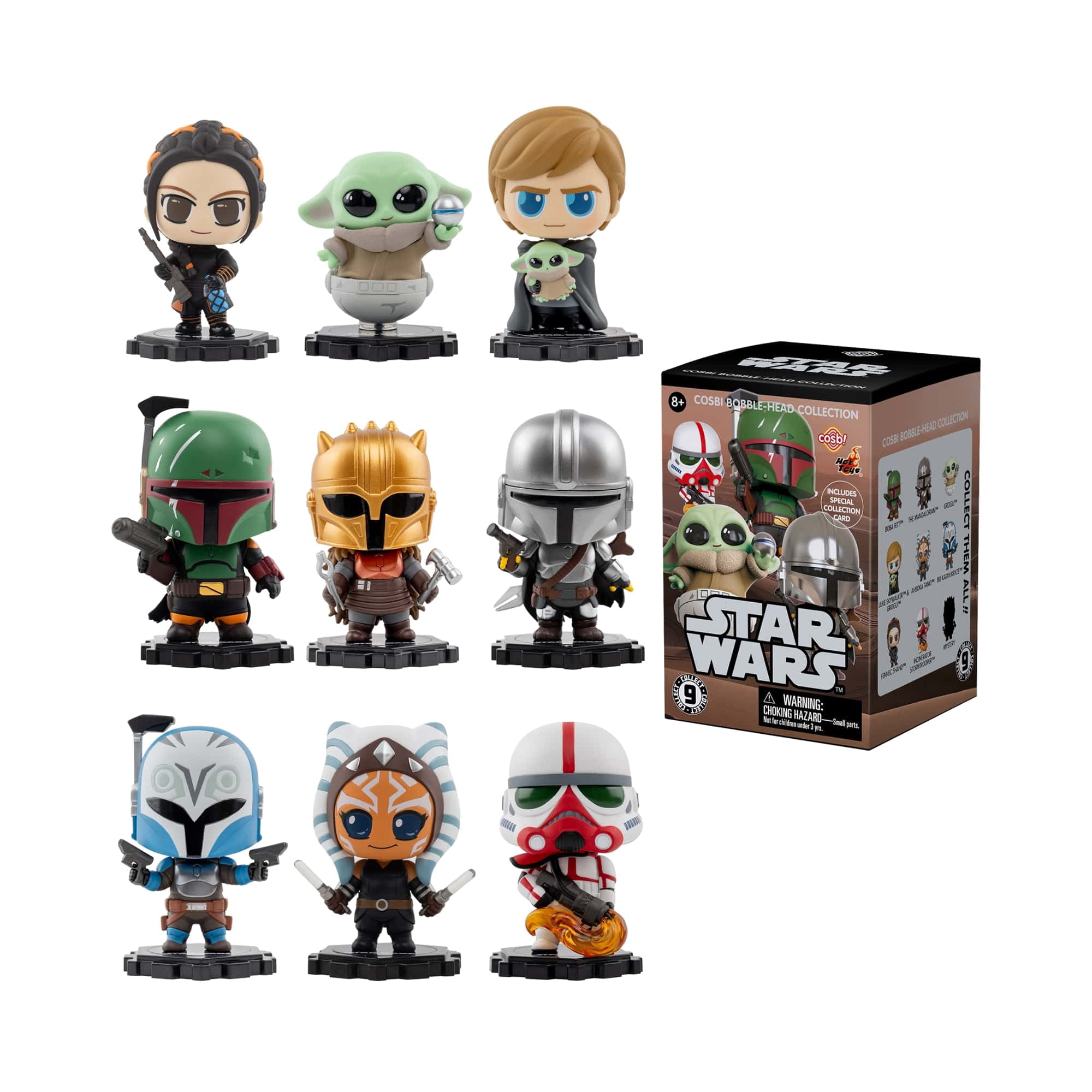 Star Wars Cosbi Bobble Head Collection Series 1 - Walmart.com