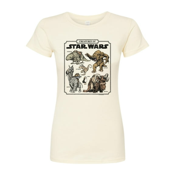 Star Wars - Creatures Of - Juniors Fitted Tee