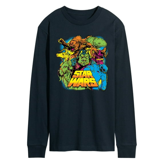 Star Wars - Spooky Creatures - Men's Long Sleeve Graphic T-Shirt