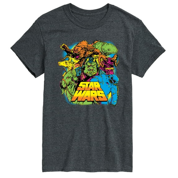 Star Wars - Spooky Creatures - Men's Short Sleeve Graphic T-Shirt