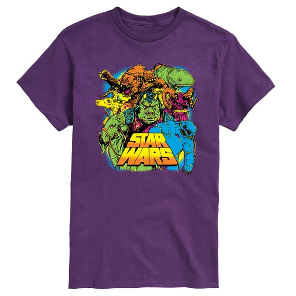 Star Wars - Spooky Creatures - Men's Short Sleeve Graphic T-Shirt