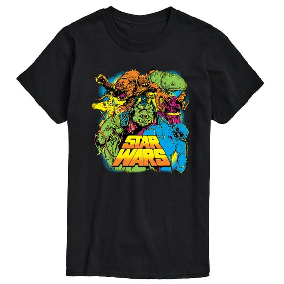 Star Wars - Spooky Creatures - Men's Short Sleeve Graphic T-Shirt