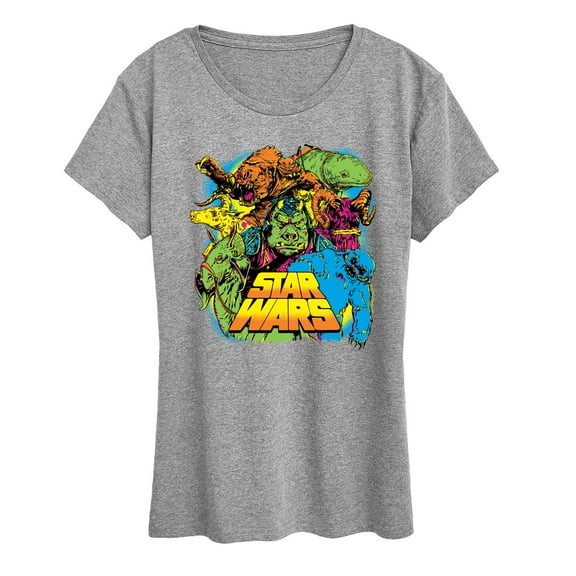 Star Wars - Spooky Creatures - Women's Short Sleeve Graphic T-Shirt