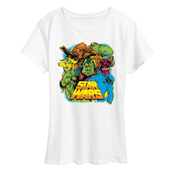 Star Wars - Spooky Creatures - Women's Short Sleeve Graphic T-Shirt