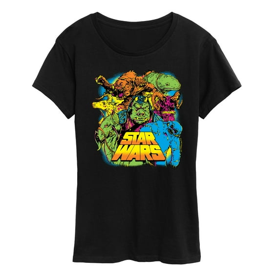 Star Wars - Spooky Creatures - Women's Short Sleeve Graphic T-Shirt