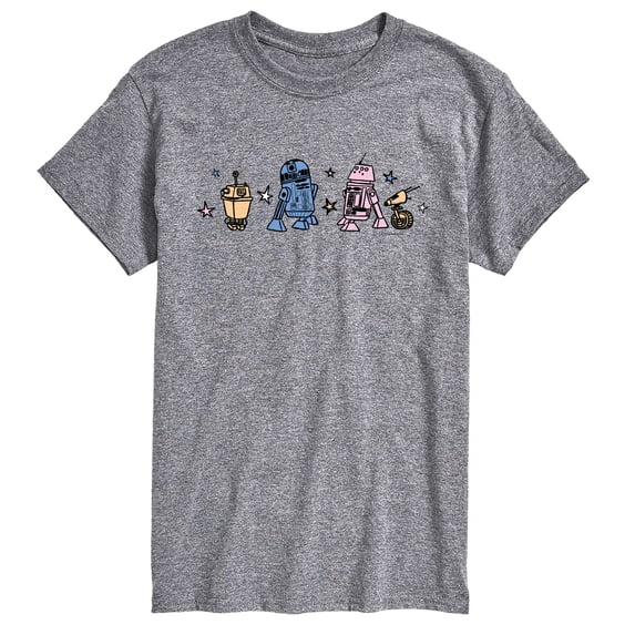 Star Wars - Cute Droids - Men's Short Sleeve Graphic T-Shirt