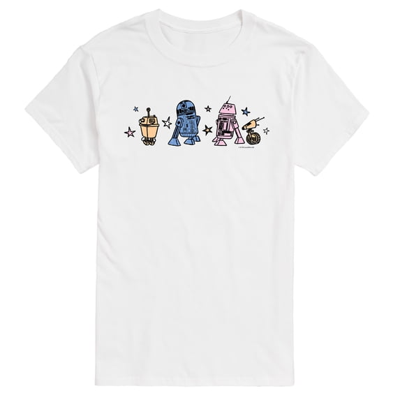Star Wars - Cute Droids - Men's Short Sleeve Graphic T-Shirt