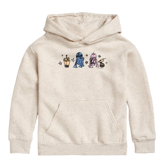 Star Wars - Cute Droids - Youth Boys Fleece Hoodie Sweatshirt
