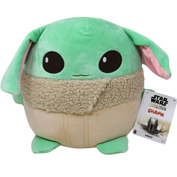 Star Wars Cuutopia Grogu Plush (Baby Yoda, The Child)