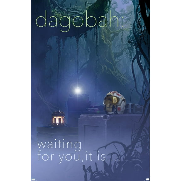 Star Wars: Dagobah - Visit Dagobah by Russell Walks 23 Wall Poster, 22.375" x 34"