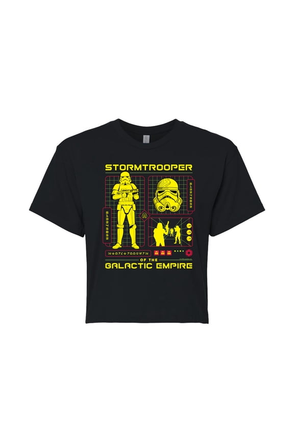 - Dark Digital St - Juniors Cropped Tee