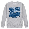 thumbnail image 1 of Star Wars - Dark Side Coffee - Men's Crew Fleece Sweatshirt, 1 of 5