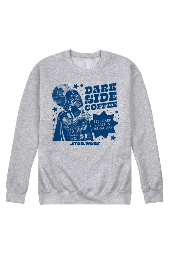- Dark Side Coffee - Men's Crew Fleece Sweatshirt