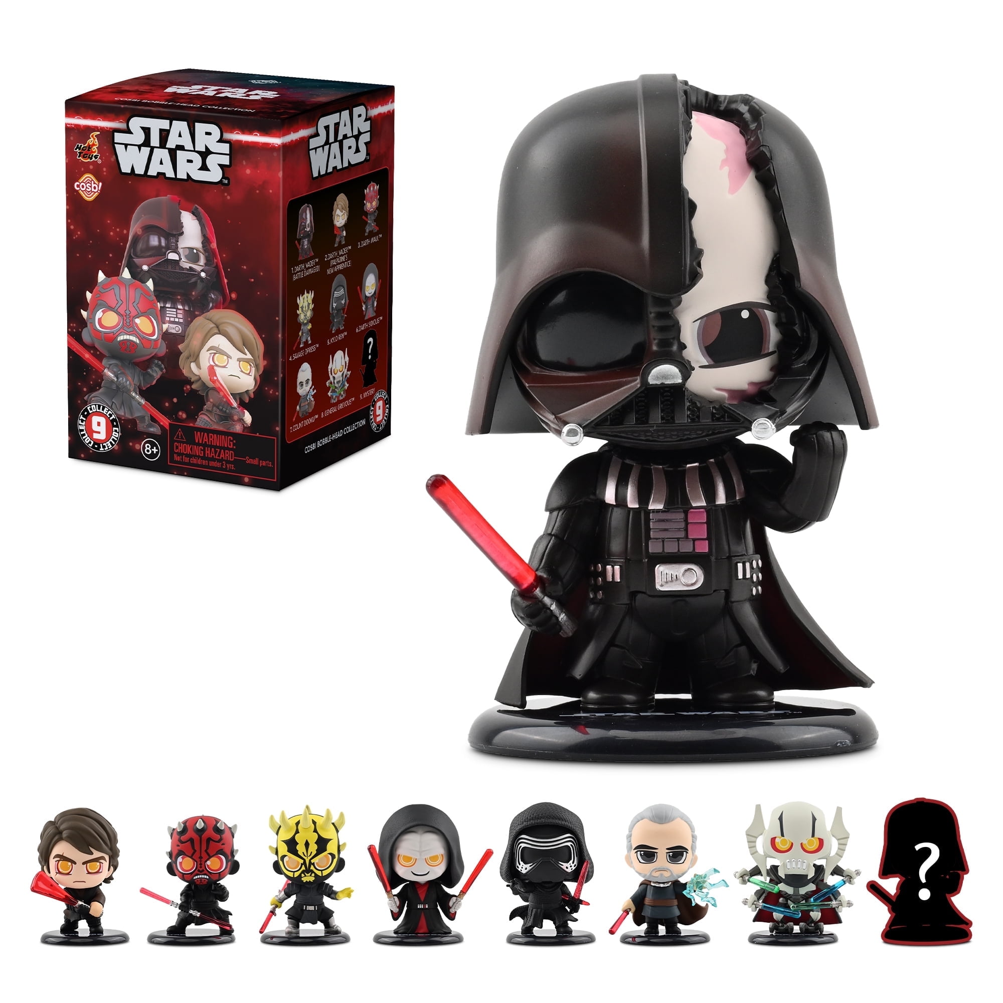 Star Wars Dark Side Cosbi Bobble-Head, Single Box