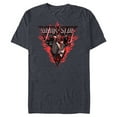 thumbnail image 1 of Star Wars Dark Side Darth Vader Darth Maul Kylo Ren Flames - Short Sleeve Blended T-Shirt for Adults - Customized-Navy Heather, 1 of 5