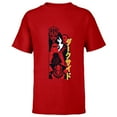 thumbnail image 1 of Star Wars Dark Side Darth Vader Galactic Villains Japanese - Short Sleeve T-Shirt for Kids - Customized-Red, 1 of 5