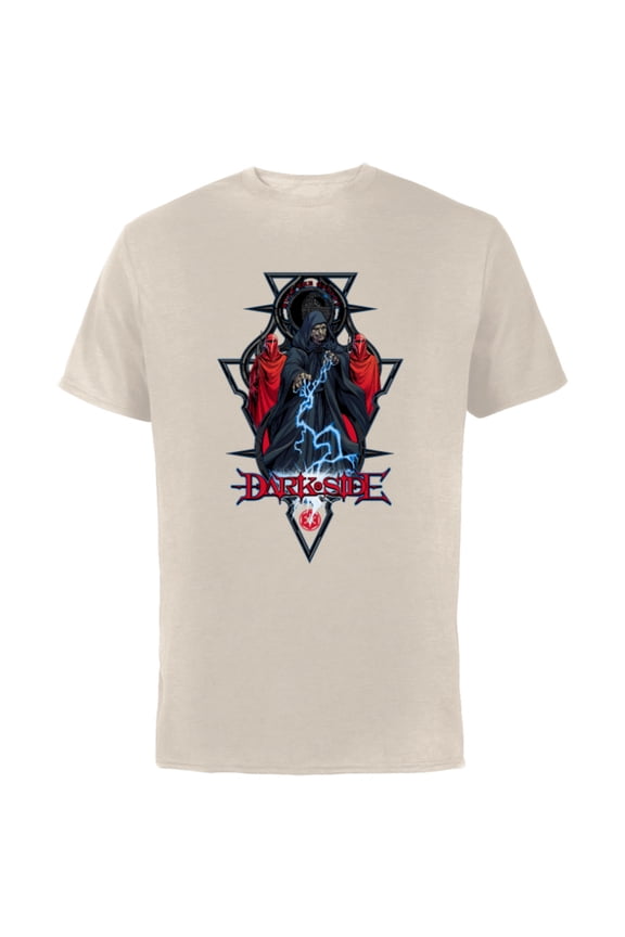 Dark Side Emperor Palpatine Guards Rule the Galaxy - Short Sleeve Cotton T-Shirt for Adults - Customized-Natural