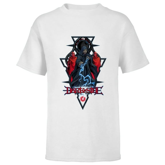Star Wars Dark Side Emperor Palpatine Guards Rule the Galaxy - Short Sleeve T-Shirt for Kids - Customized-White