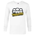 thumbnail image 1 of Star Wars Dark Side Imperial Stormtrooper Helmets Troopers - Long Sleeve T-Shirt for Men - Customized-White, 1 of 5
