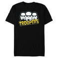 thumbnail image 1 of Star Wars Dark Side Imperial Stormtrooper Helmets Troopers - Short Sleeve Blended T-Shirt for Adults - Customized-Black, 1 of 5