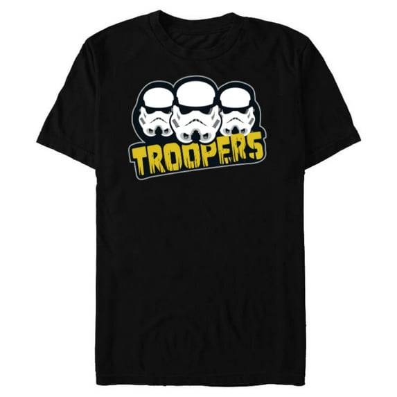 Star Wars Dark Side Imperial Stormtrooper Helmets Troopers - Short Sleeve Blended T-Shirt for Adults - Customized-Black