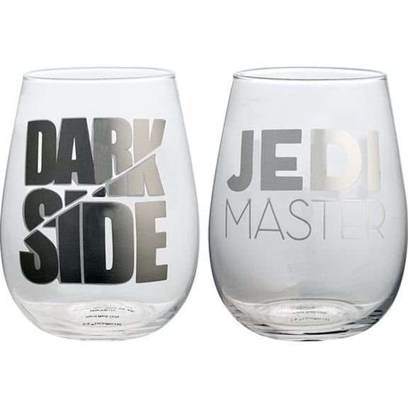 Star Wars: Dark Side & Jedi 2pc. Glass Tumbler Set