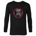 thumbnail image 1 of Star Wars Dark Side Stormtrooper Helmet and Empire Symbol - Long Sleeve T-Shirt for Men - Customized-Black, 1 of 5