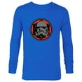 thumbnail image 1 of Star Wars Dark Side Stormtrooper Helmet and Empire Symbol - Long Sleeve T-Shirt for Men - Customized-Navy, 1 of 5