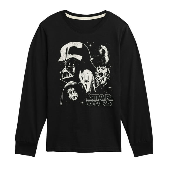 Star Wars - Darth Collage - Toddler And Youth Long Sleeve Tee